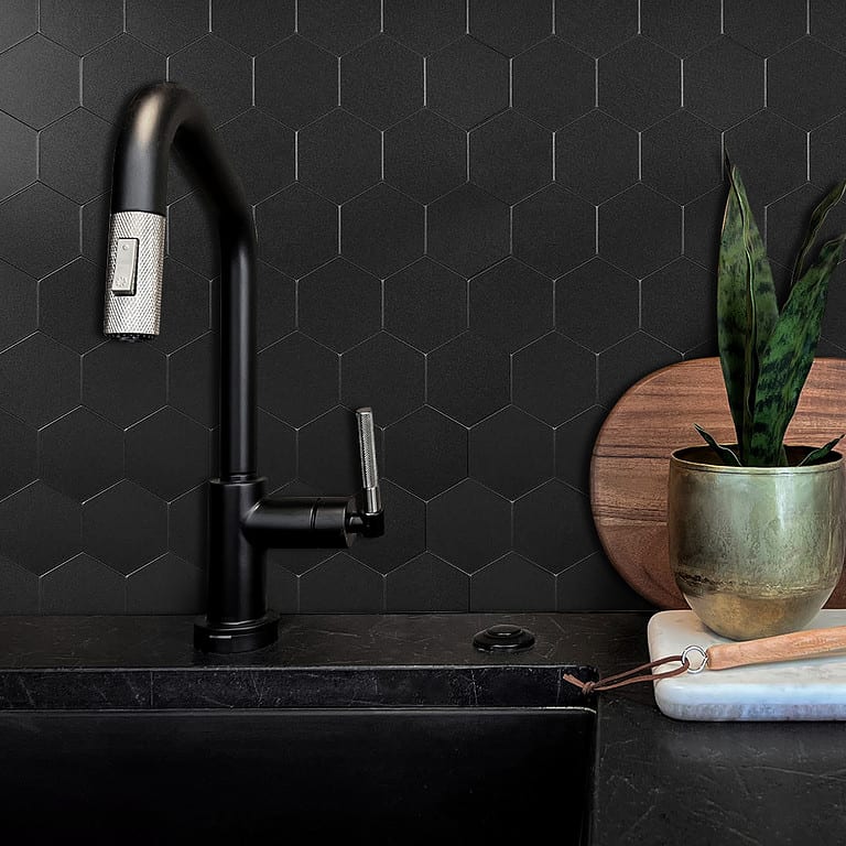 Genie Lamp Elipse Mosaic Negro - Gotas de Aroma